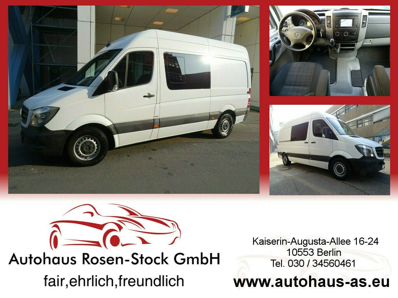 Mercedes-Benz Transporter Sprinter 311 CDI Hochraum Kasten,Sta