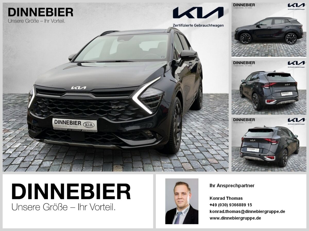 Kia Sportage GT-Line 1.6T AWD+Glasdach+360°+LED