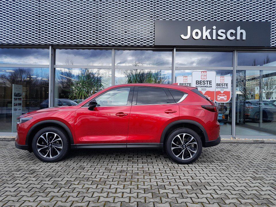 Mazda CX-5 SKY-D 184PS AWD 6AT SPORTSLINE STANDHEIZUNG BOSE MATRIX-LED 1.Hand Standheizung