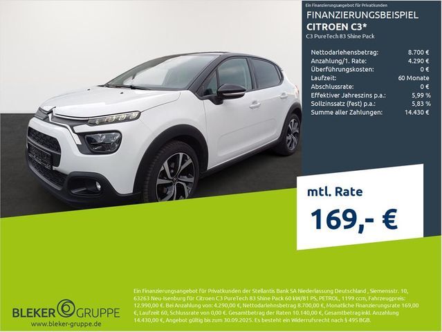 Citroen C3 PureTech 83 Shine Pack
