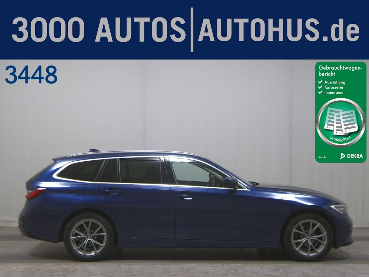 BMW 320d Touring Sport Line T-Leder Navi HuD AHK