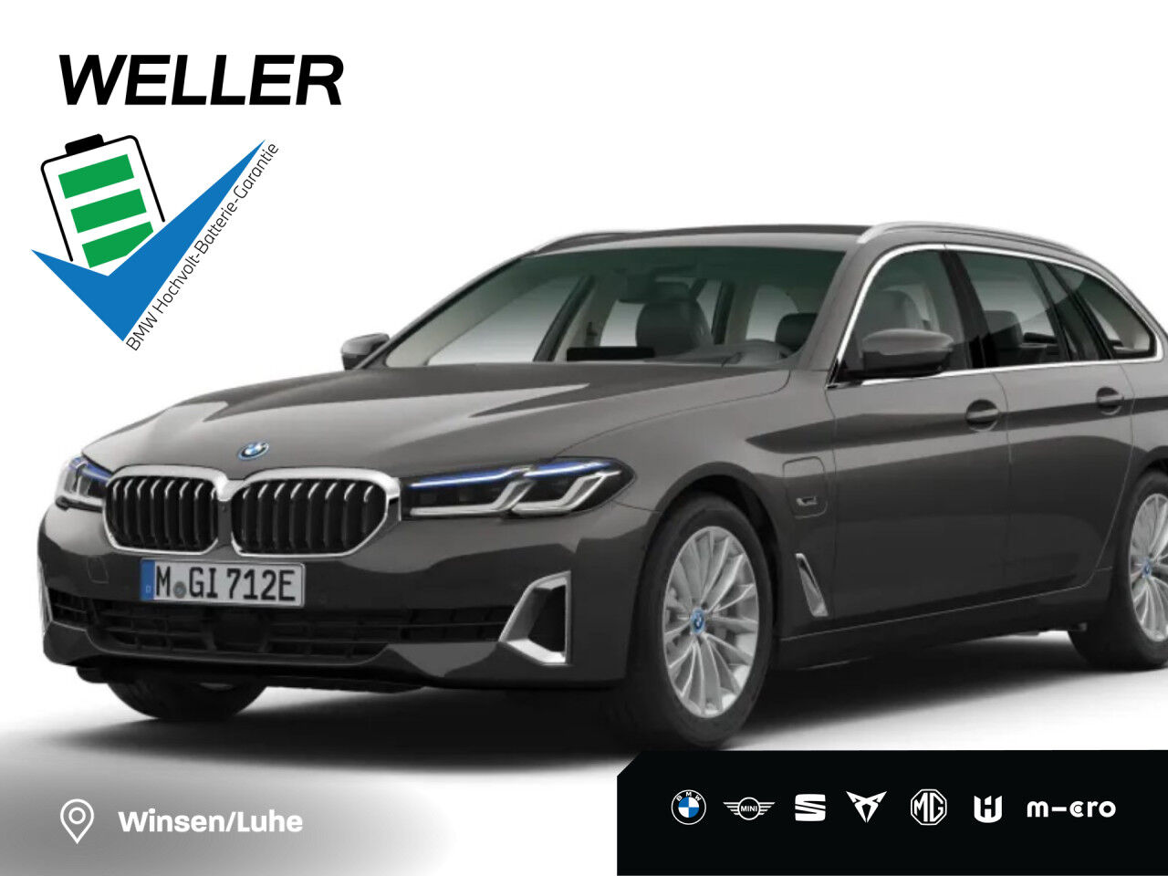 BMW 530e xDr Luxury Line AHK Laser St&Go 360 HUD H/K