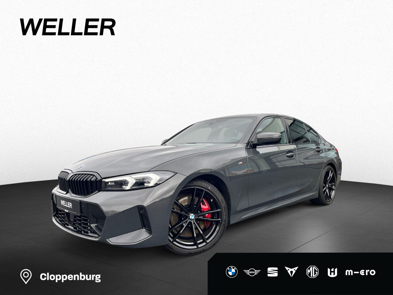 BMW 320d M SPORT PRO LivPro GSD St+Go RFK HUD 19" Navi