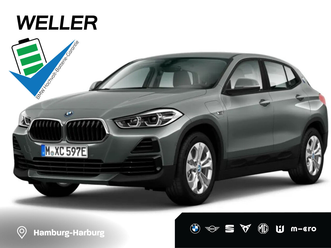 BMW X2 xDrive 25e Advantage Navi Erw.LED RFK SHZ DAB