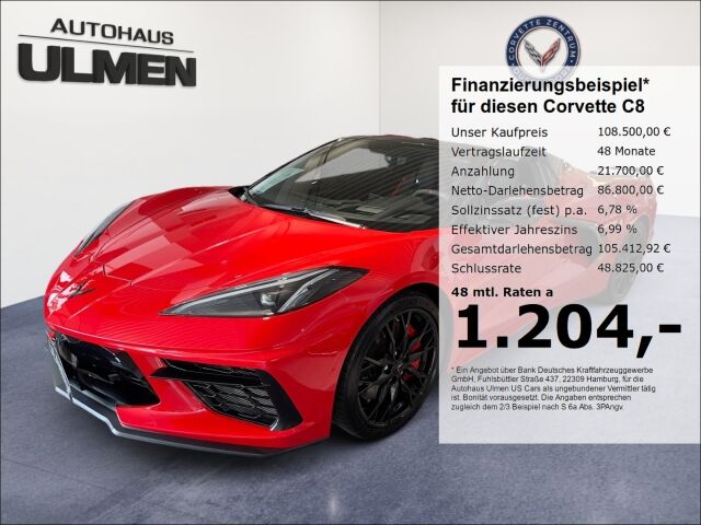 Corvette C8 Stingray V8 3LT Voll Carbon Lift Magnetic-Rid