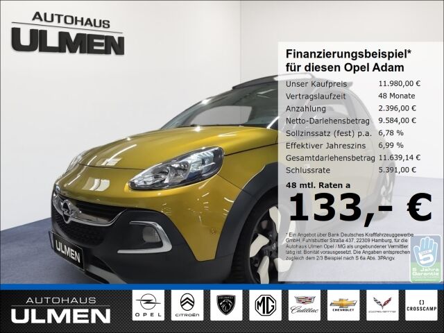 Opel Adam Rocks 1.0 Turbo Faltdach Navi-Link-Tom Alu