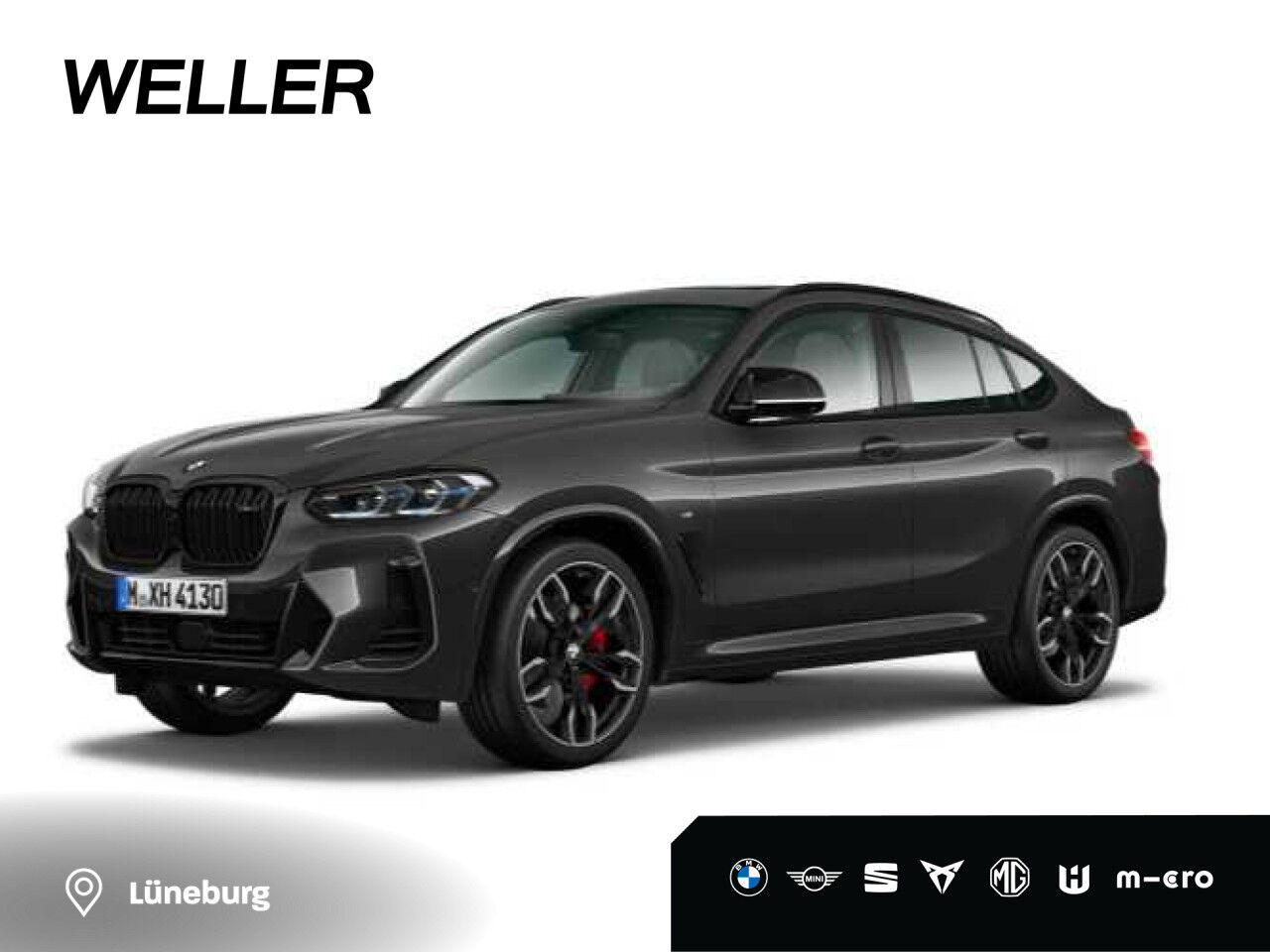 BMW X4 M40d PANO LASER AHK DRIV.ASS.PROF. STANDH. HUD
