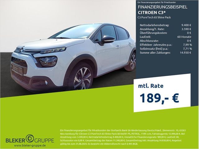 Citroen C3 PureTech 83 Shine Pack