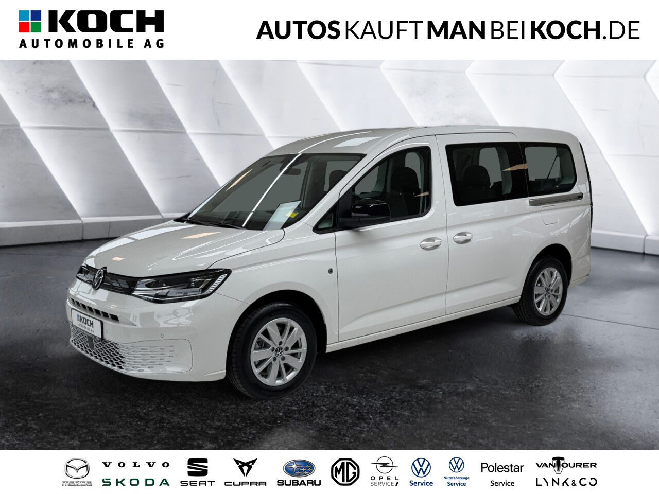 VOLKSWAGEN Caddy MAXI 1.5 TSI DSG 7SITZE LED SH KAM ALU APP