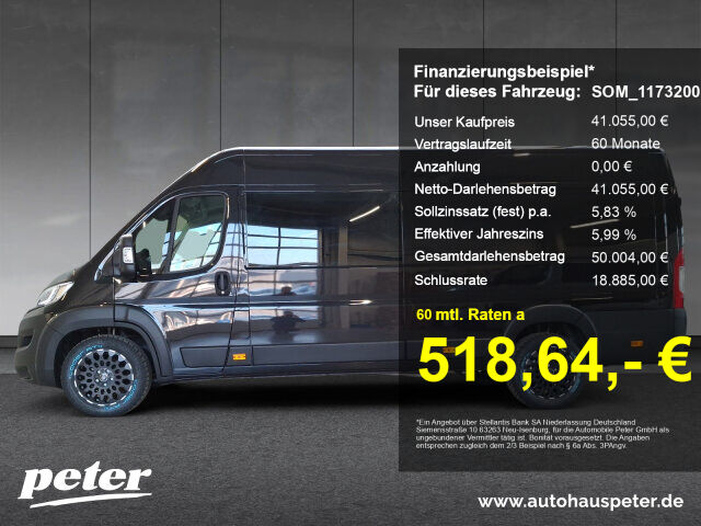 CITROEN Jumper DOKA L4H2 165PS +6Sitzer+Standh.+GJR+Navi
