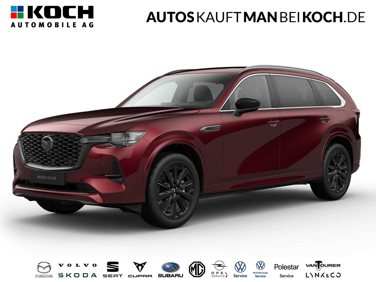 MAZDA CX-80 3.3L e-SKYACTIV 254ps 8AT AWD Homura Plus
