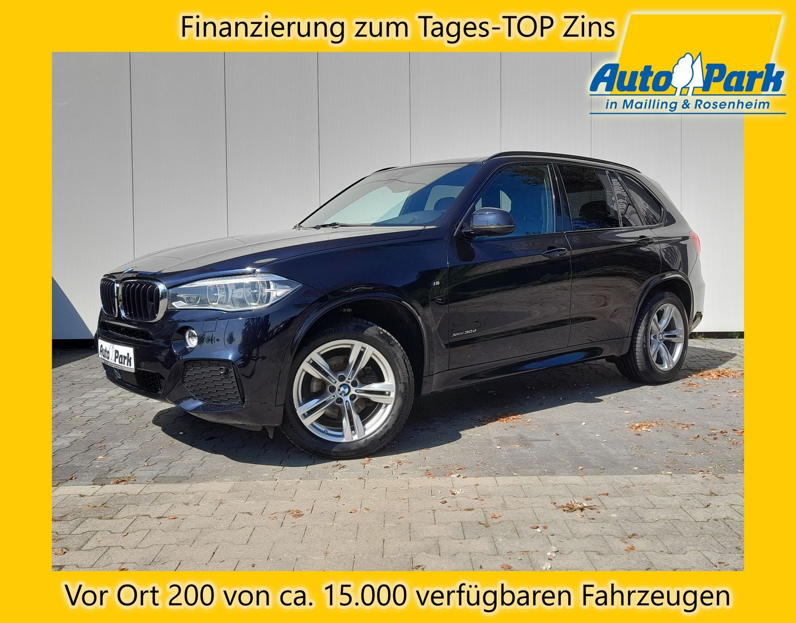 BMW X5 M~HUD~NAVI~LEDER~RFK~2xPDC~AHK~LED~KLIMAAUTOM
