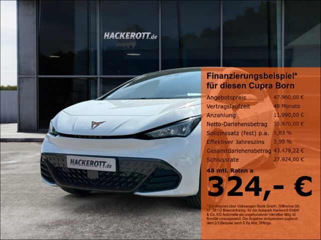 Cupra Born 170 kW (231 PS) 77 kWh Skyline Roof, Pilot