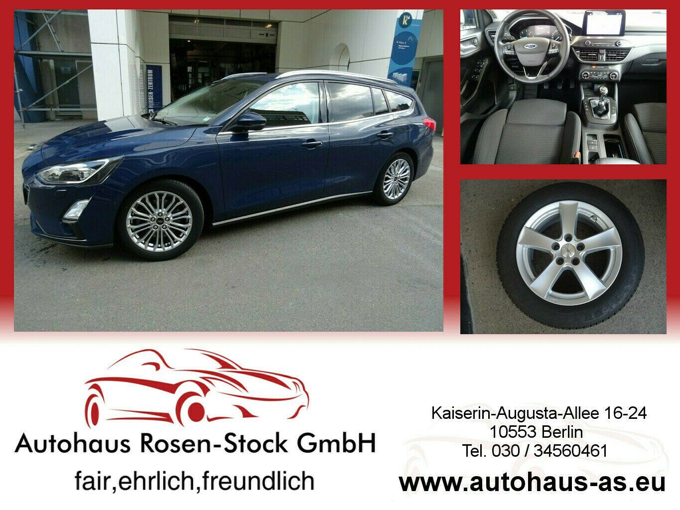 Ford Focus 1,5 EcoBlue TDCI Titanium ,AHK,ACC,Kamera,