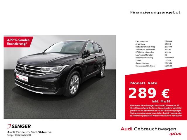 VW Tiguan 1.5 TSI Elegance DSG Pano Navi LED Matrix