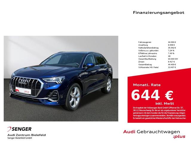 Audi Q3 S line 35 TFSI MMI LED AHK Abstandstempomat