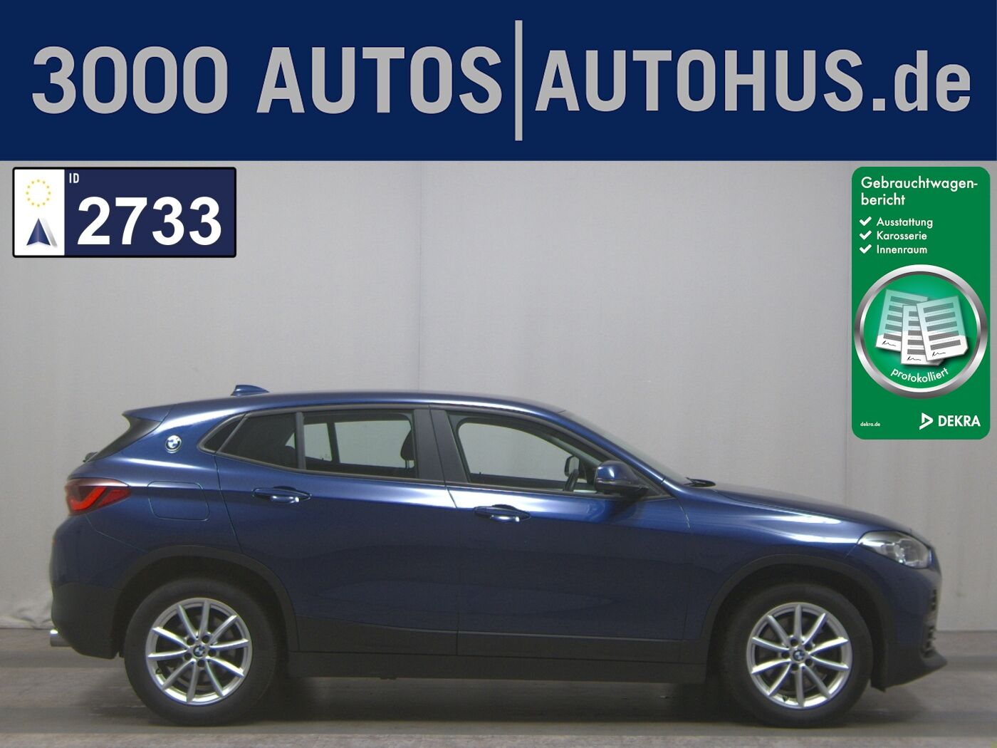 BMW X2 sDrive20d Advantage Navi LED HuD HiFi RFK Shz