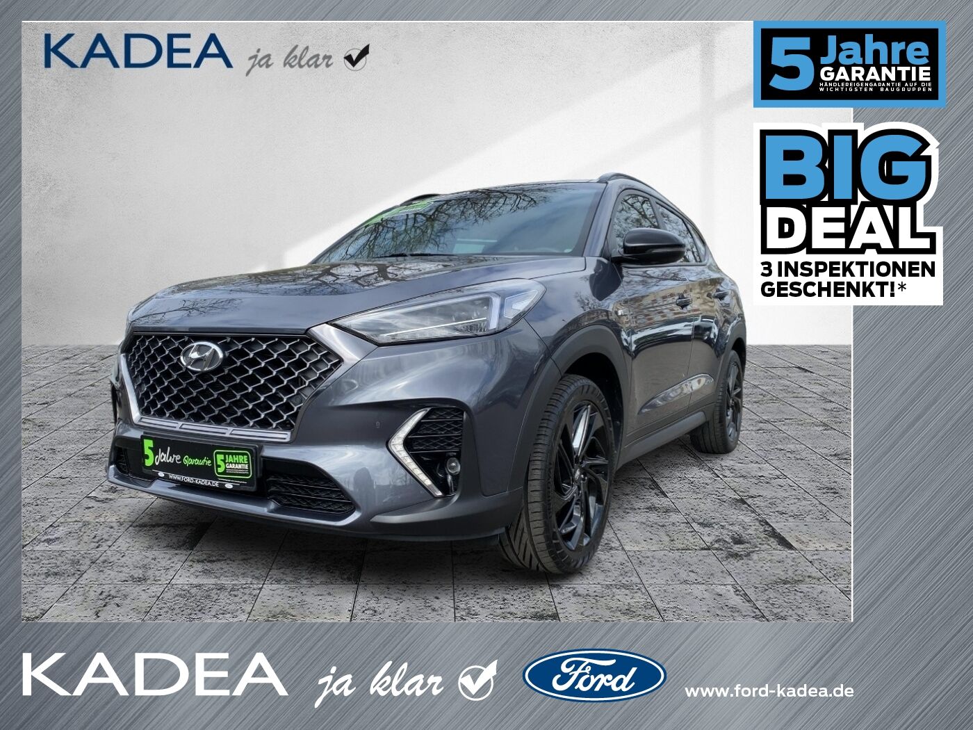 Hyundai Tucson 1.6 N-Line PANO*AHK*LED*Teilled*Navi*PDC