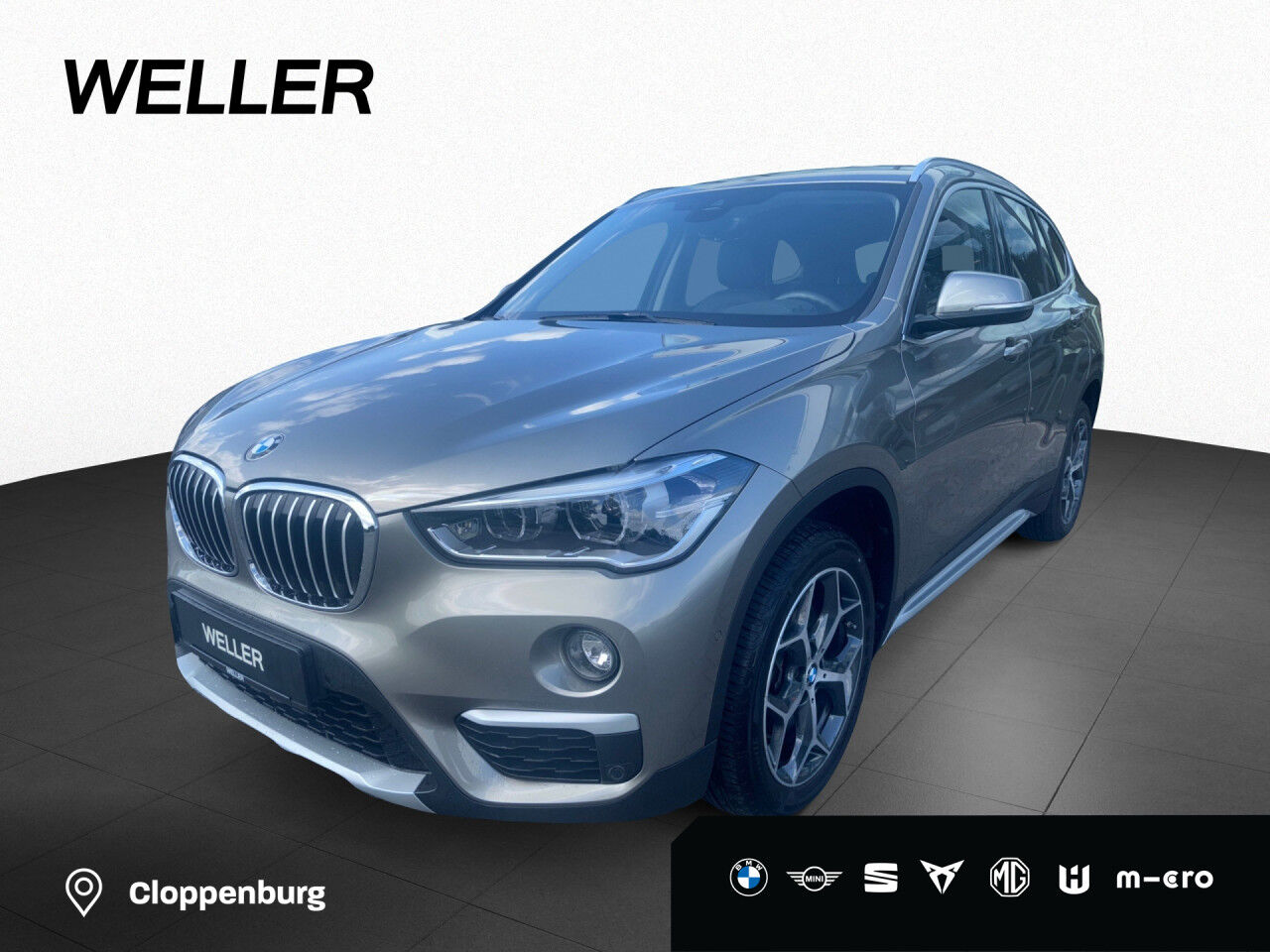 BMW X1 xDr20i xLine 18" KAM MEM SpoSi HUD NaviPlus LED