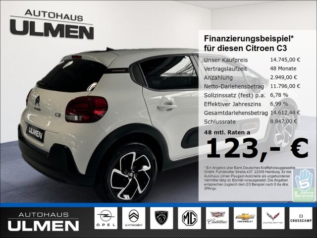Citroen C3 C-Series 1.2 PureTech 82 83 EU6d Park Distanc