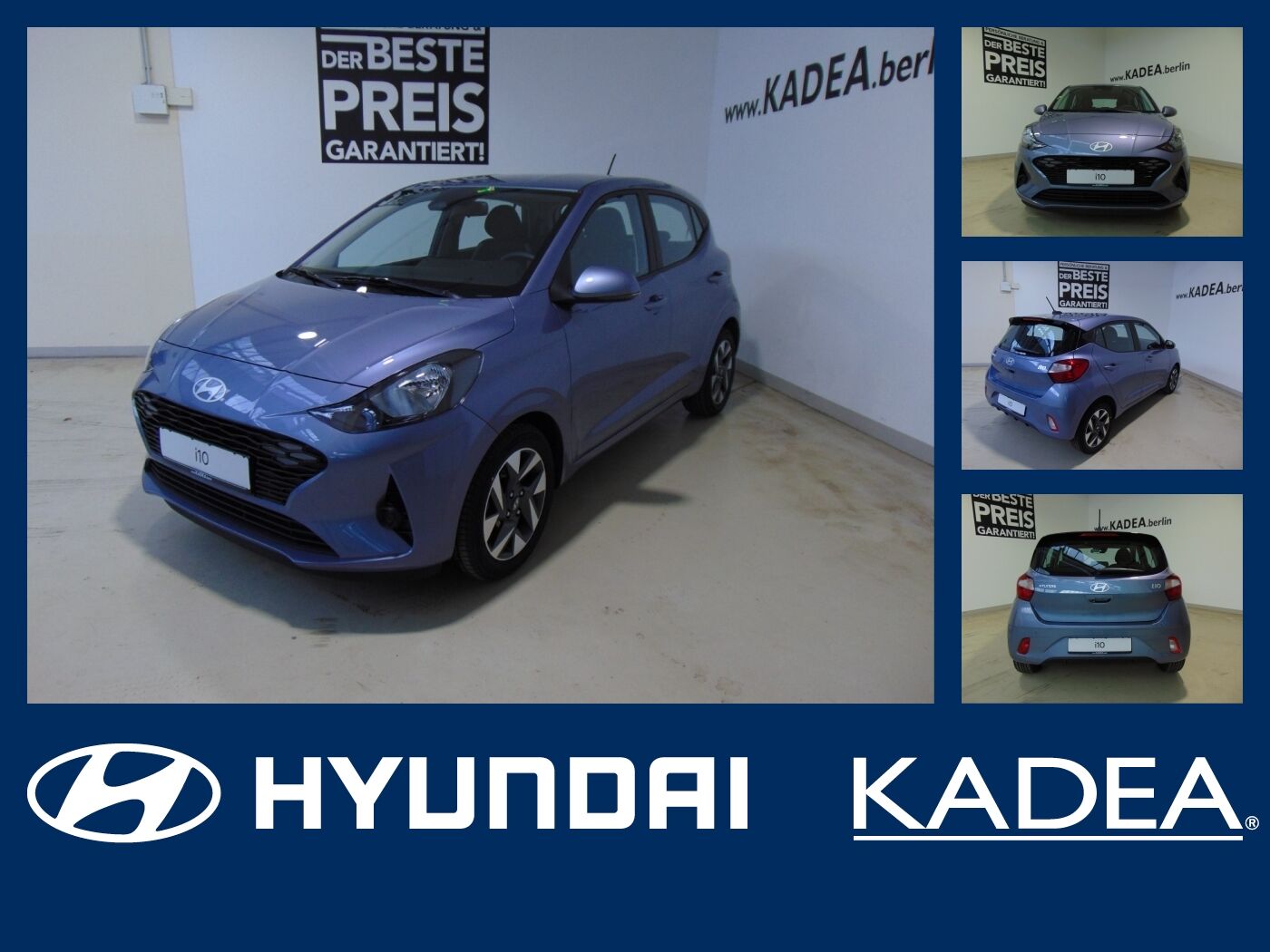 Hyundai i10 1.0 Trend FLA SpurH LM KlimaA Navi PDC KAM