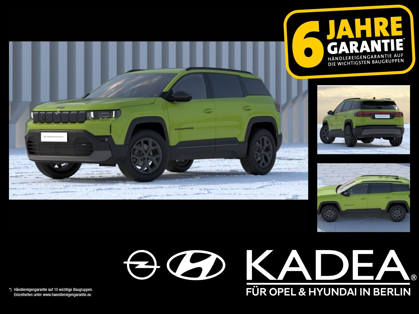 Jeep Compass New MHEV Kamera, elektr. Heckkl. , PDC