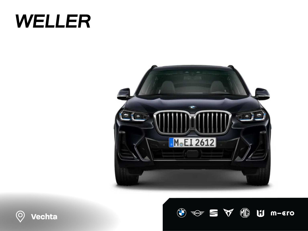 BMW X3 xDr 30iA M SPORT Laser,AHK,Pano,StHz,H/K,HUD