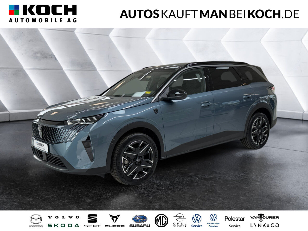 PEUGEOT 5008 1.2 Hybrid GT LED AHK KAM NAVI SHZ ACC 7-SITZ