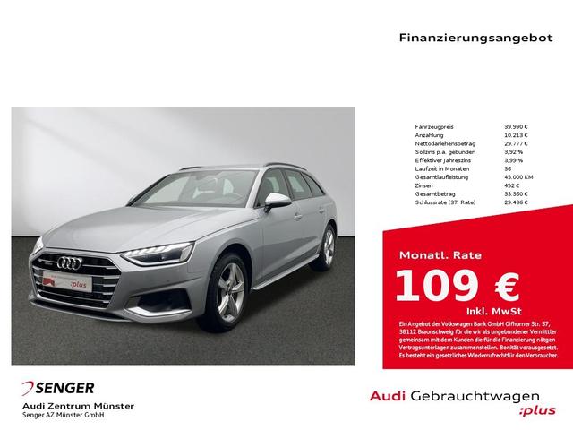 Audi A4 Avant 40 TFSI advanced quattro Kamera LED MMI