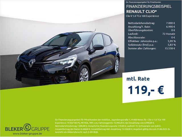 Renault CLIO V 1.0 TCe 100 Experience