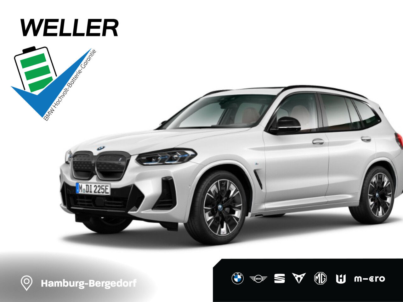 BMW iX3 M Sport AHK,Pano,Laser,HUD,H/K,360°,DAPro PDC
