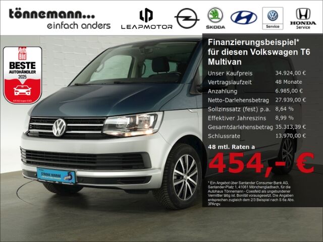 VW T6 Multivan COMFORTLINE TDI DSG 7-SITZER+AHK+NAV