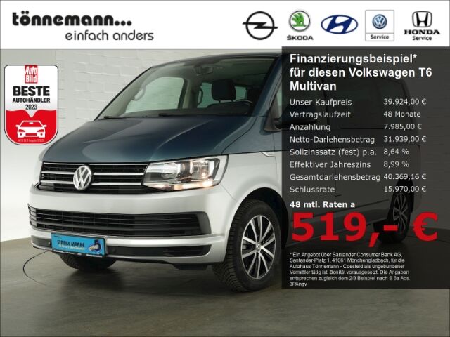VW T6 Multivan COMFORTLINE TDI DSG 7-SITZER+AHK+NAV