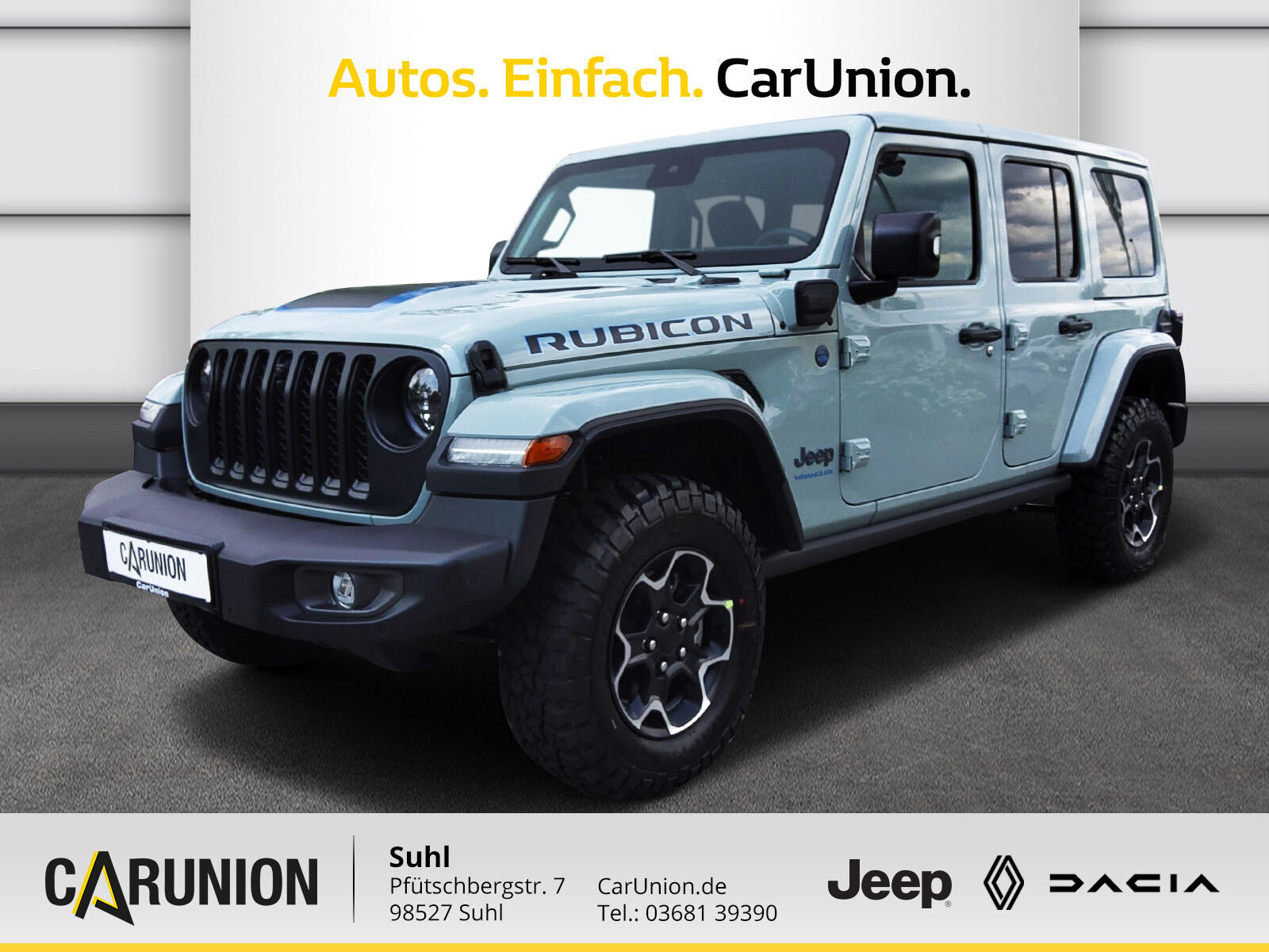 JEEP Wrangler Rubicon PHEV 4xe 380PS Hardtop