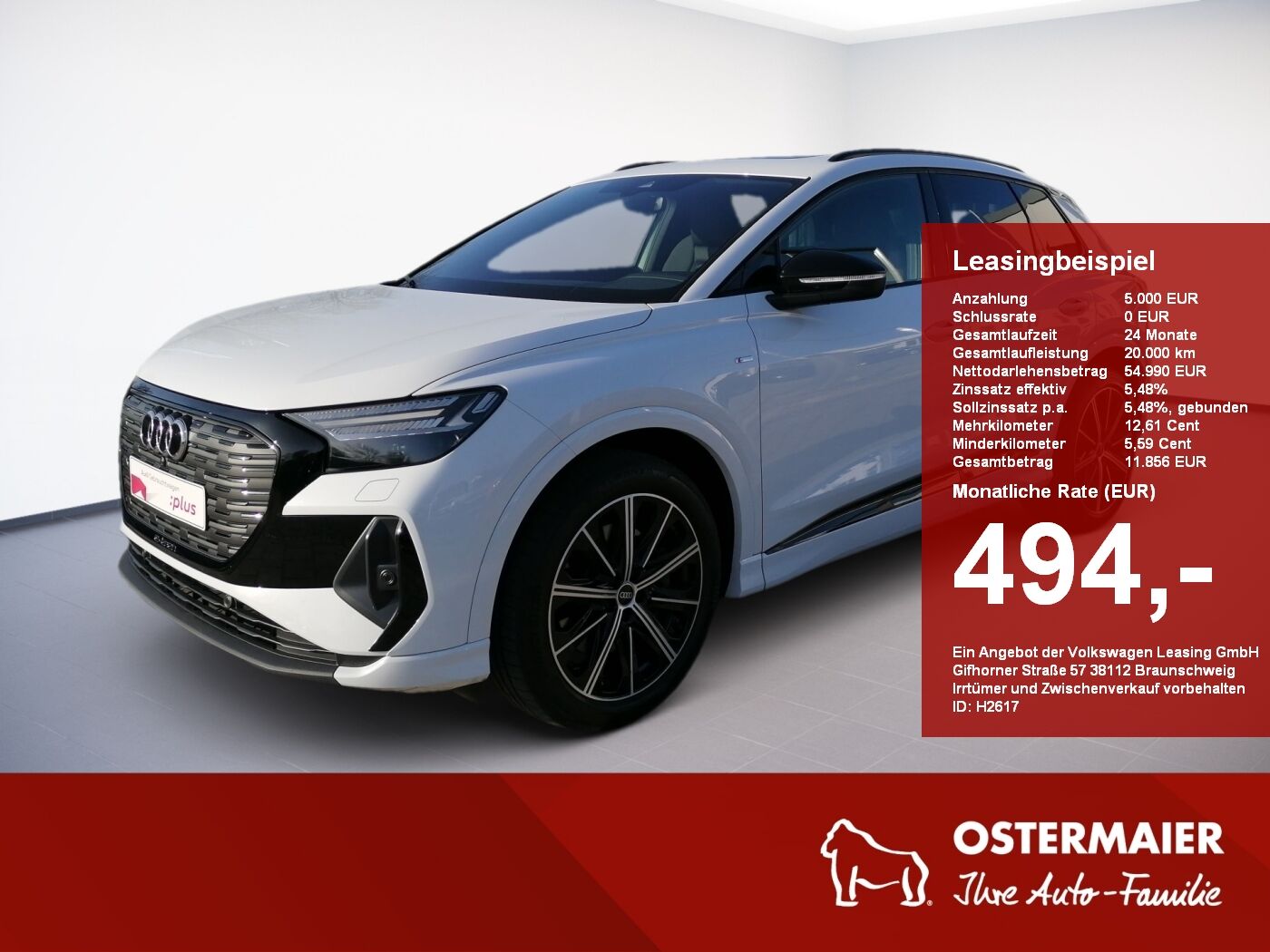 Audi Q4 e-tron S-LINE ExP 50 QUATTRO AHK.PANO.MATRIX.