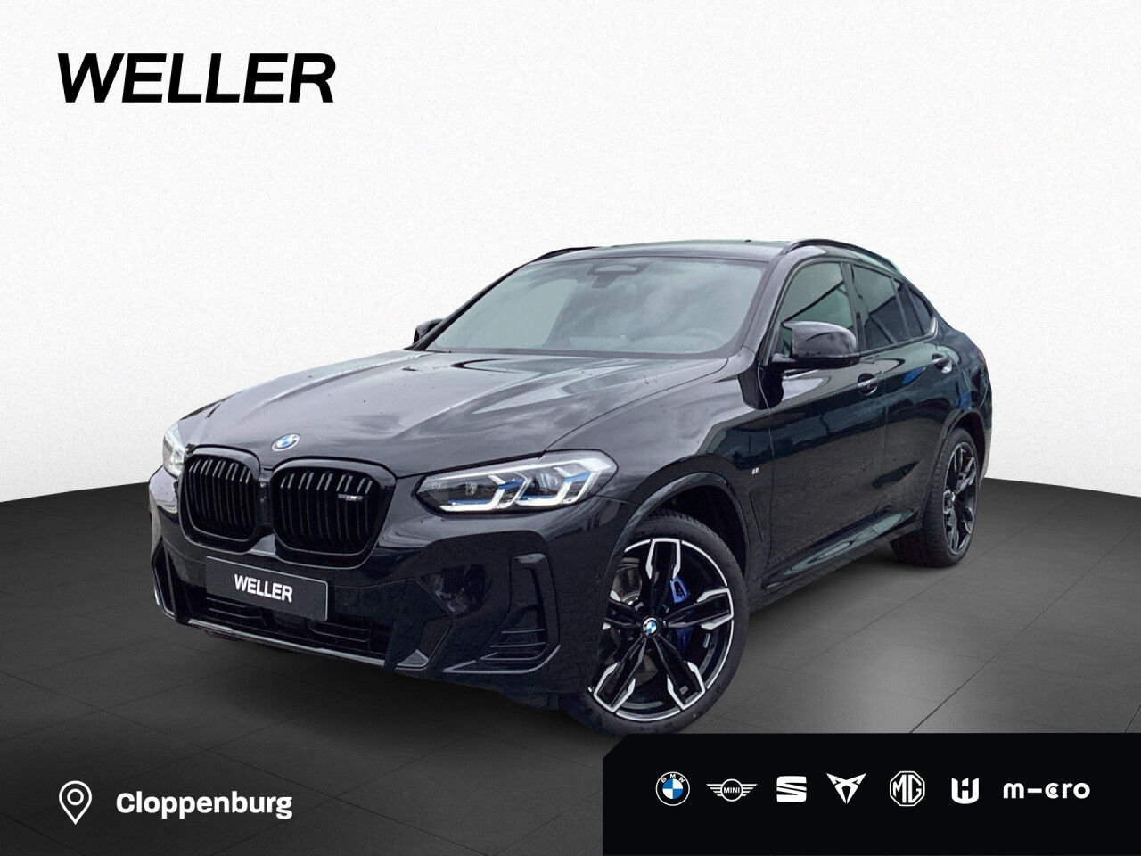 BMW X4 M40d Laser HUD DA Prof. Sthz. PA Plus AHK H/K P