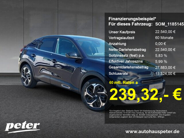 CITROEN C4 Max HDI 130 Leder+LED+Navi+Panorama+LHZ+SH