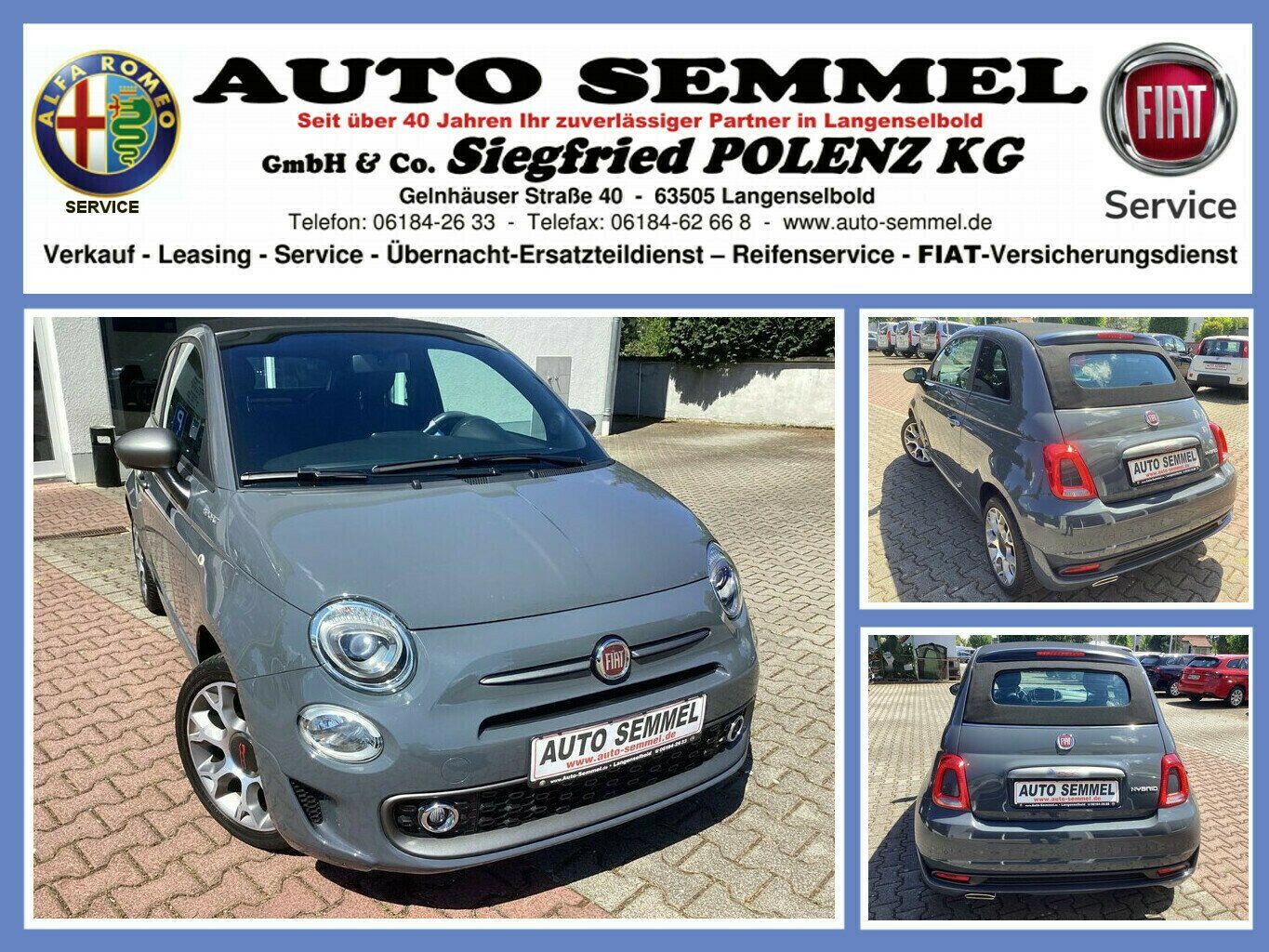 Fiat 500C 1.0 GSE Hybrid Sport