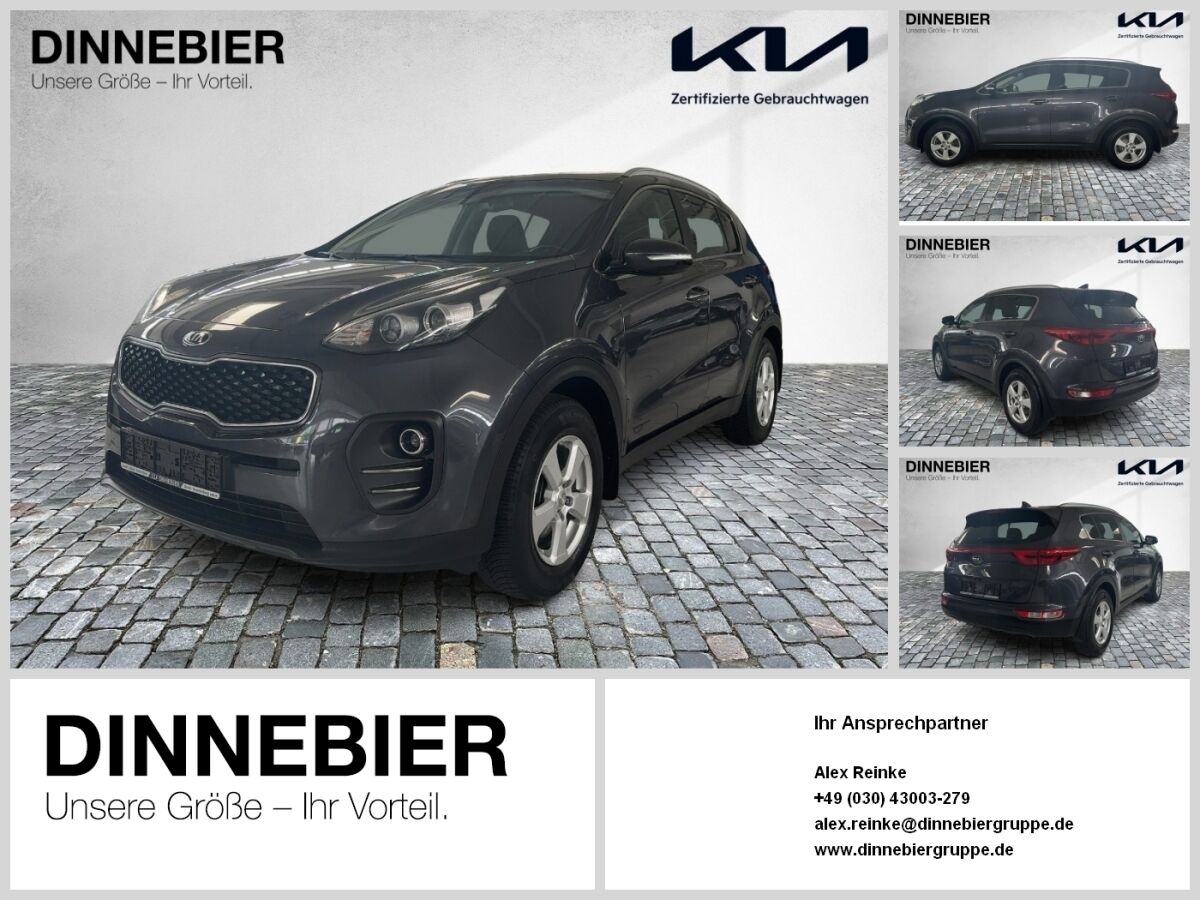 Kia Sportage 1.6 GDI Klima / Navi / PDC FLA 4xSHZ Sp