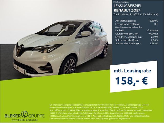 Renault ZOE R135 Intens R135/Z.E. 50 (Kauf-Batterie)