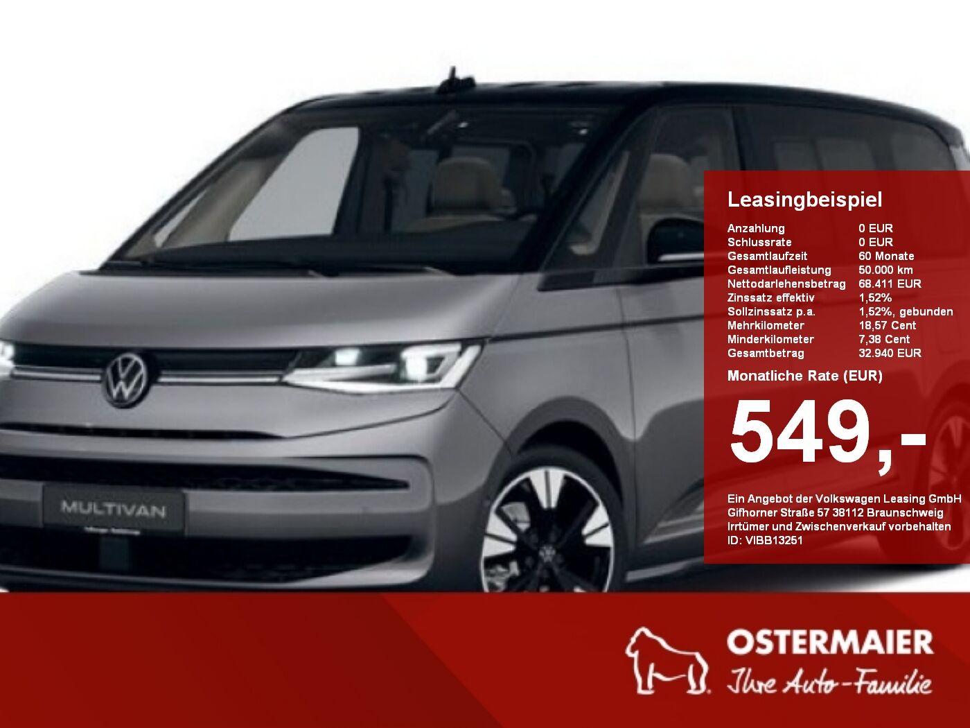 VW T7 Multivan Edition 2.0 TDI 150PS DSG AHK,LED-MA