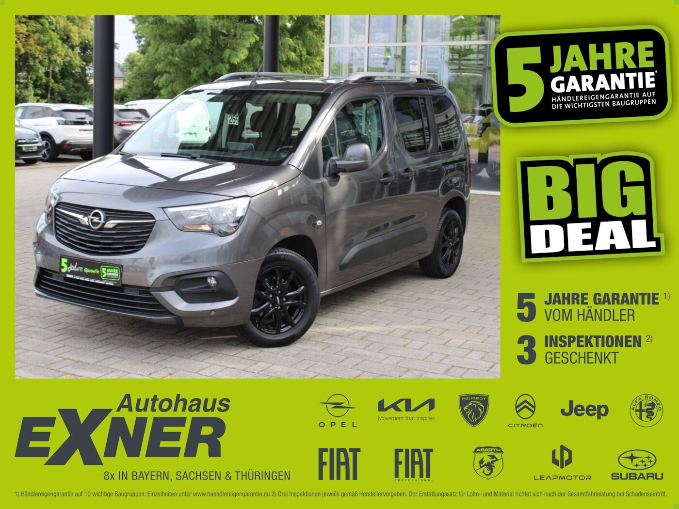 Opel Combo Life E 1.2 Turbo EDITION 2xSchiebetür