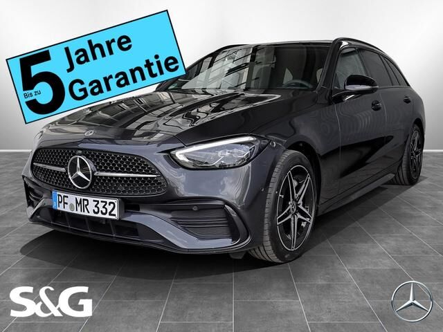 Mercedes-Benz C 220 d T AMG MBUX+360°+LED+Pano+AHK+Distronic