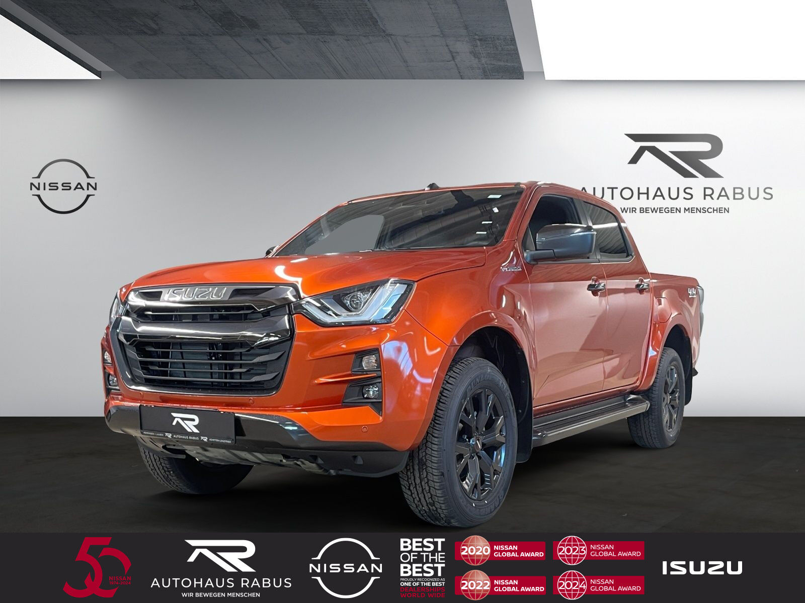 Isuzu D-Max DoubleCab 4WD AT V-Cross Kamera SHZ LED AH