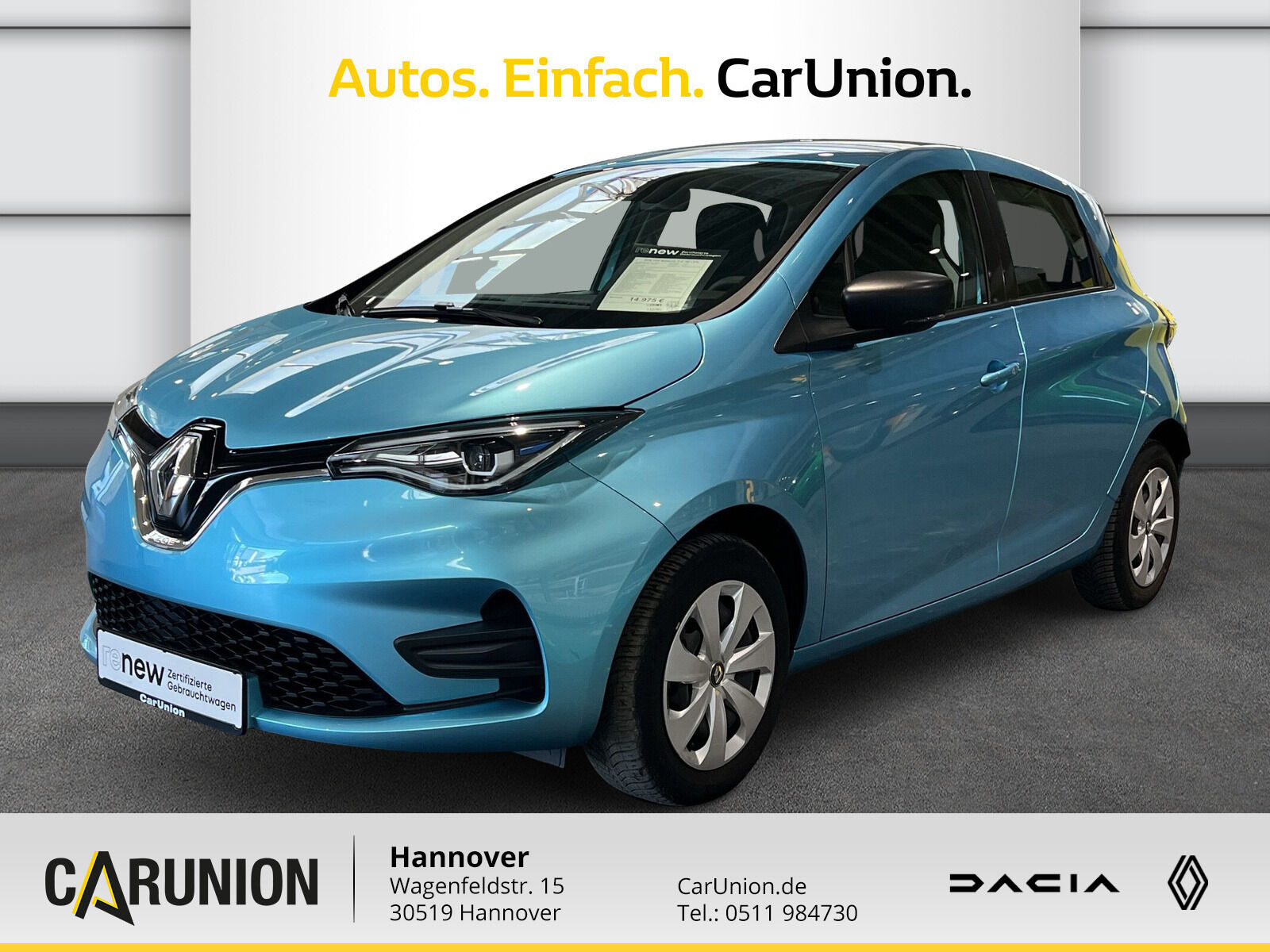 Renault ZOE E-Tech LIFE Batteriekauf R110 Z.E. 40