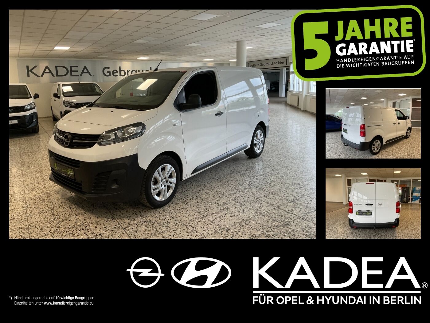 Opel Vivaro Cargo 1.5D L1 Edition AHZV, Laderaumausba