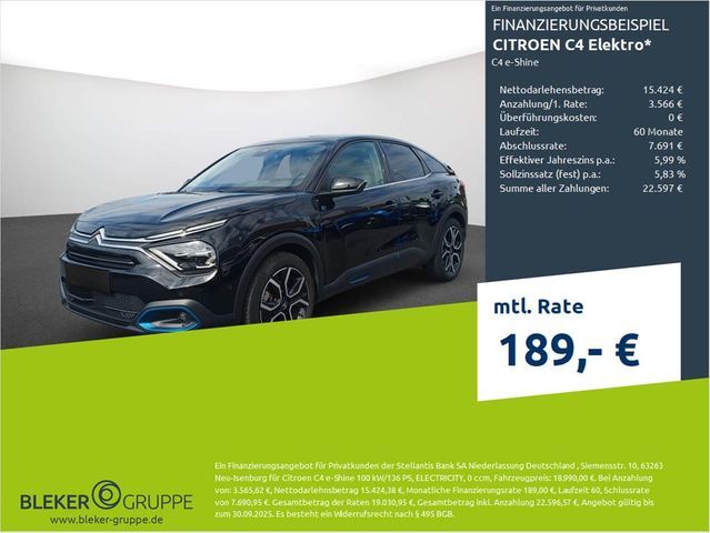 Citroen e-C4 Shine