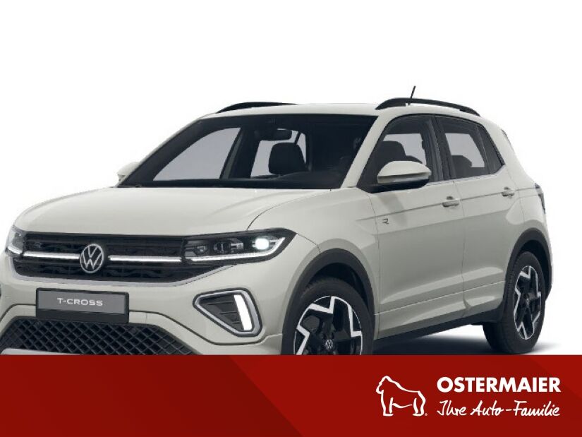 VW T-Cross R-Line 1.0TSI 116PS DSG IQ.LIGHT,NAVI,AH