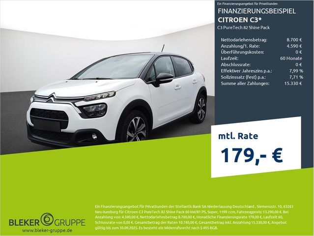 Citroen C3 PureTech 82 Shine Pack