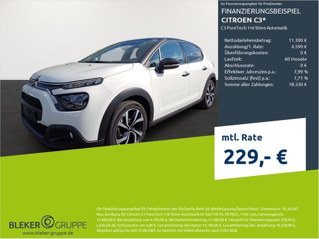 Citroen C3 PureTech 110 Shine Automatik